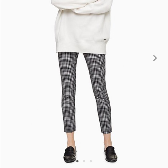 Calvin Klein plaid pull on ankle pants for women size S/P - Picture 1 of 7